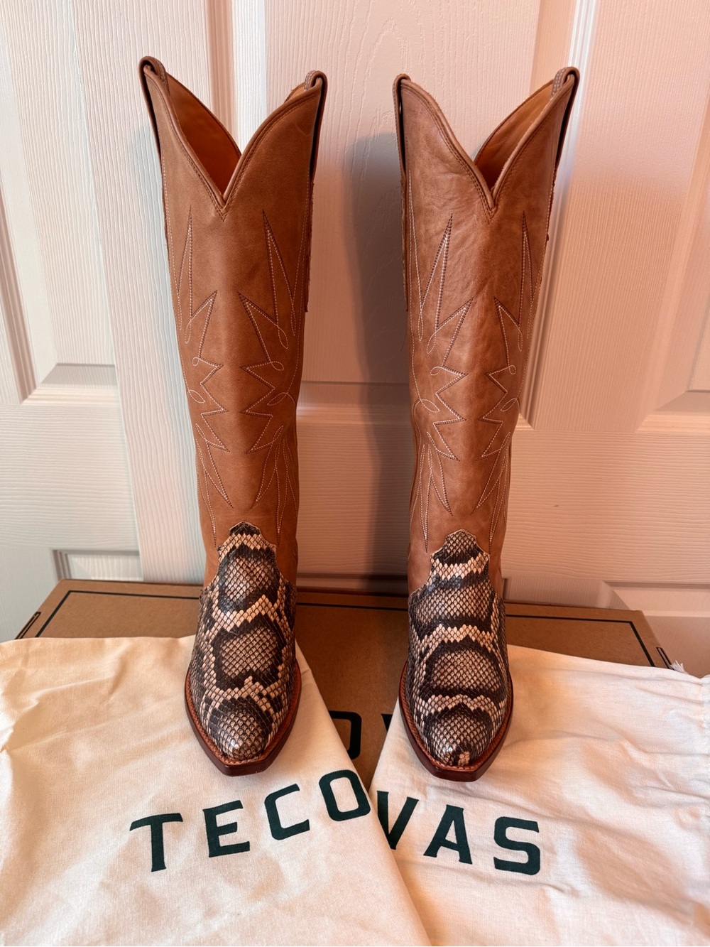 Tecovas Loretta Python Western Boot